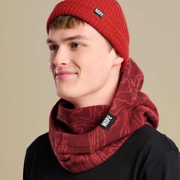 Red Relief Hood by NOPé — Brand New with Tags ❄️ - Picture 3 of 8